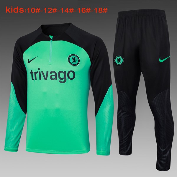 Kinder Sweatshirts Chelsea 2024-25 Grün